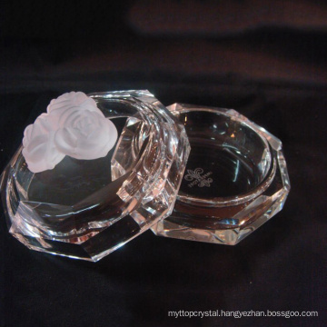 Best-selling crystal jewellery box,K9 crystal gifts